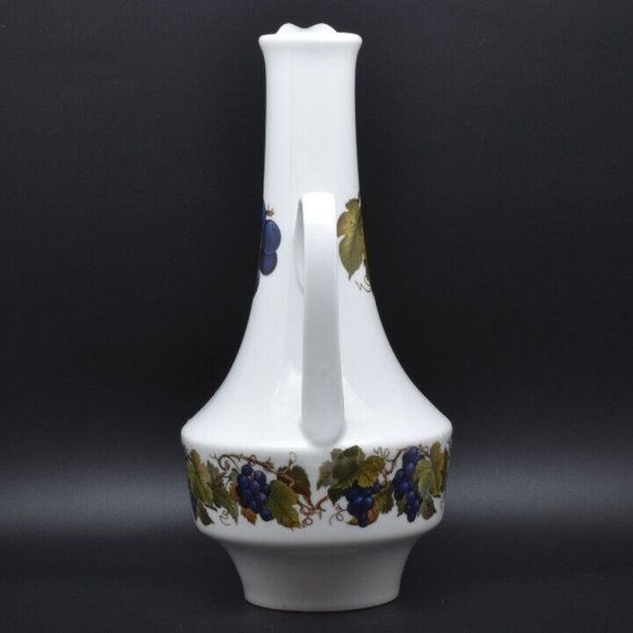 Naaman Accents Porcelain Decanter / Pitcher, Israel, Grapes - Picture 2 of 7